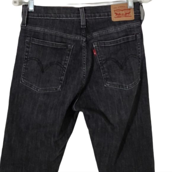 LEVI'S Wedgie Skinny Jeans in Ravens Wing Size 28 - Picture 12 of 16